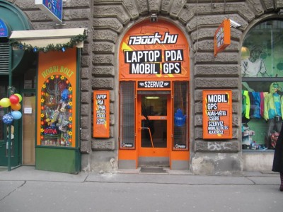 Laptop bolt a VI. kerületben, Budapesten